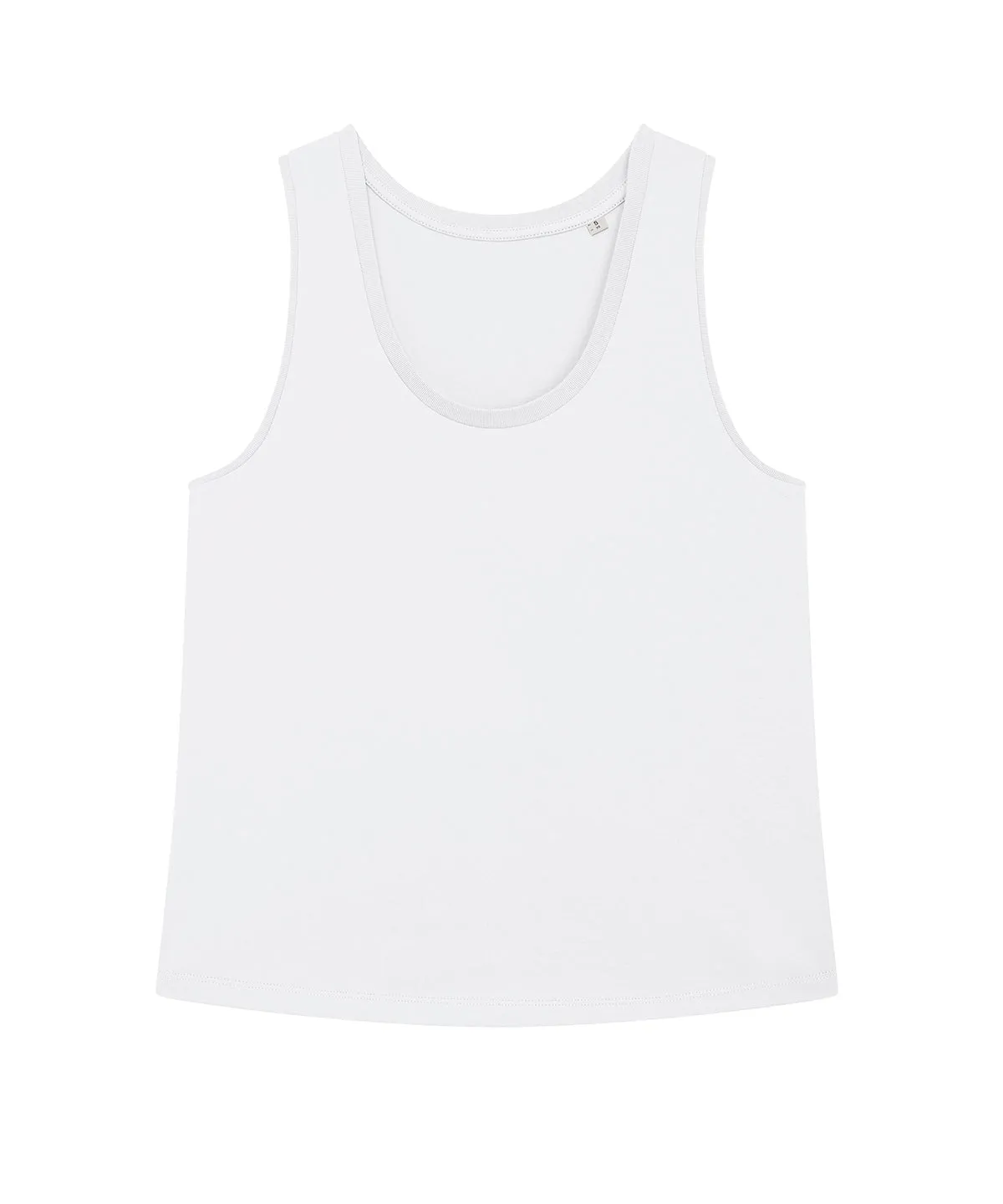 Stella Minter womens medium fit tank top (STTW084) | White
