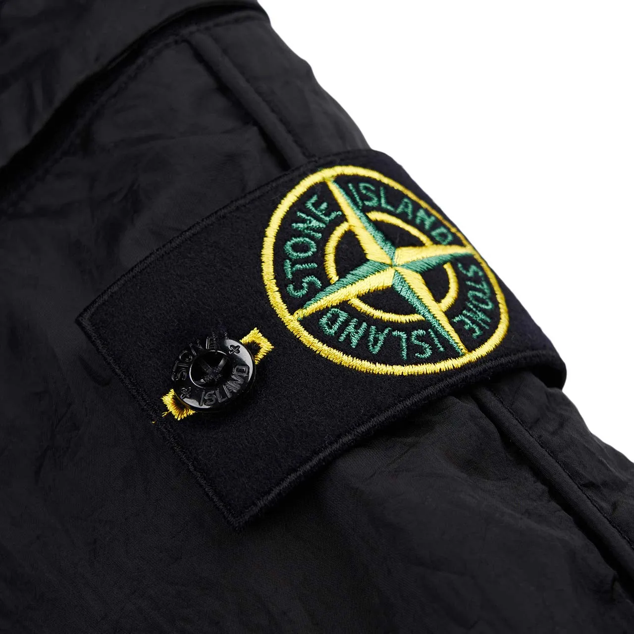 stone island cargo pants (black)