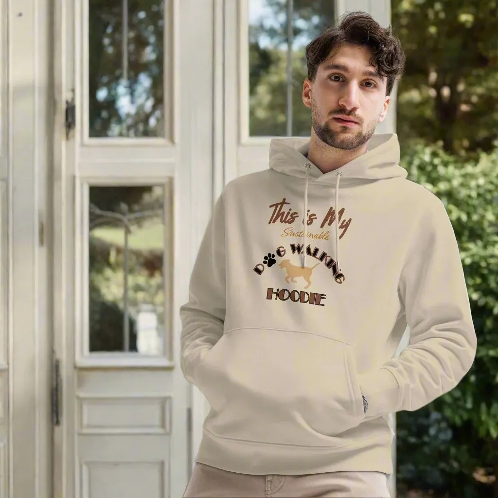 Sustainable Organic Cotton Dog Walking Hoodie - Eco-Friendly