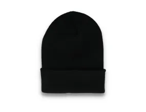 Svart Lue med brett - Flexfit 1501KC Black