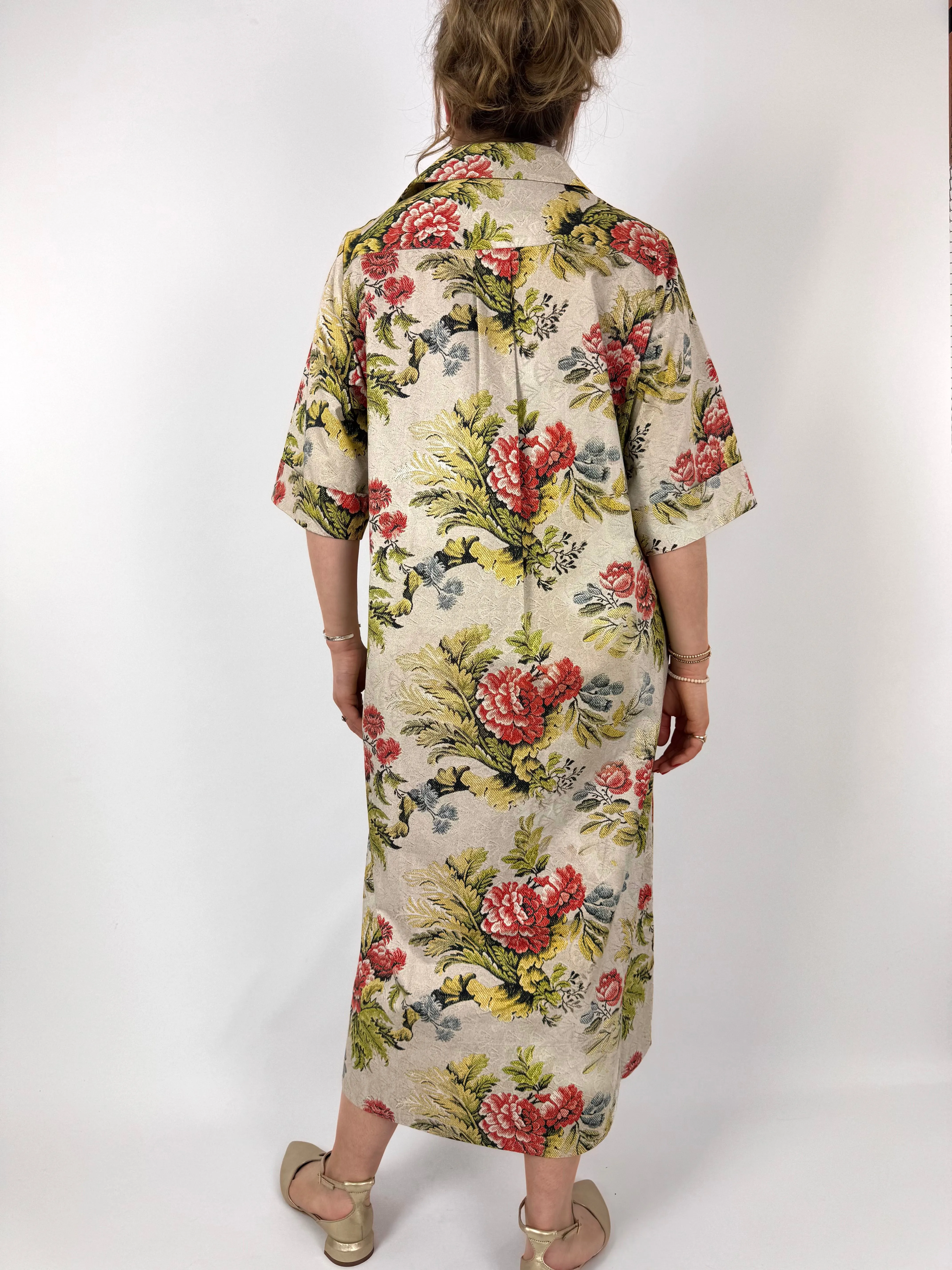 Tapis Noir Chloe Dress Peach