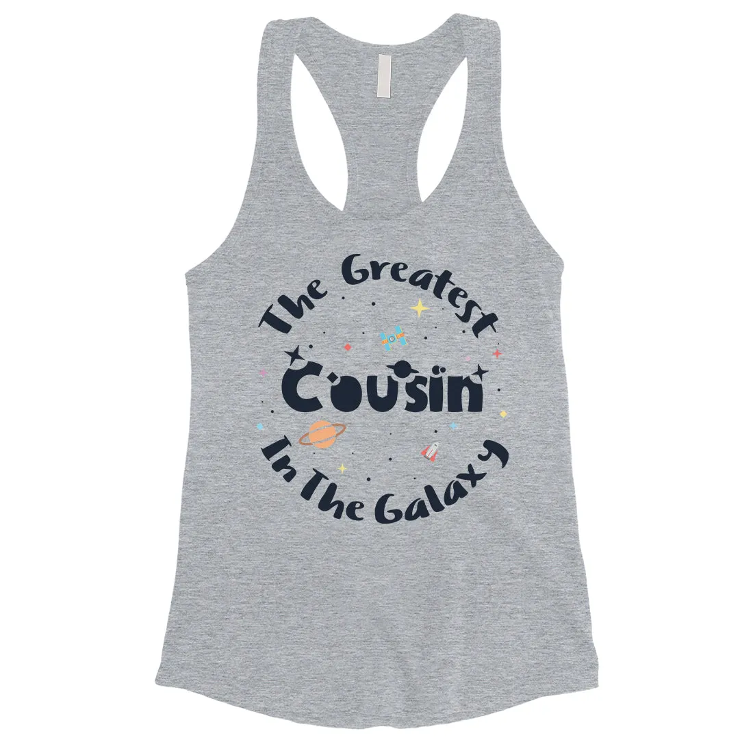 The Greatest Cousin Womens Cute Workout Tank Top Gift For Cousin