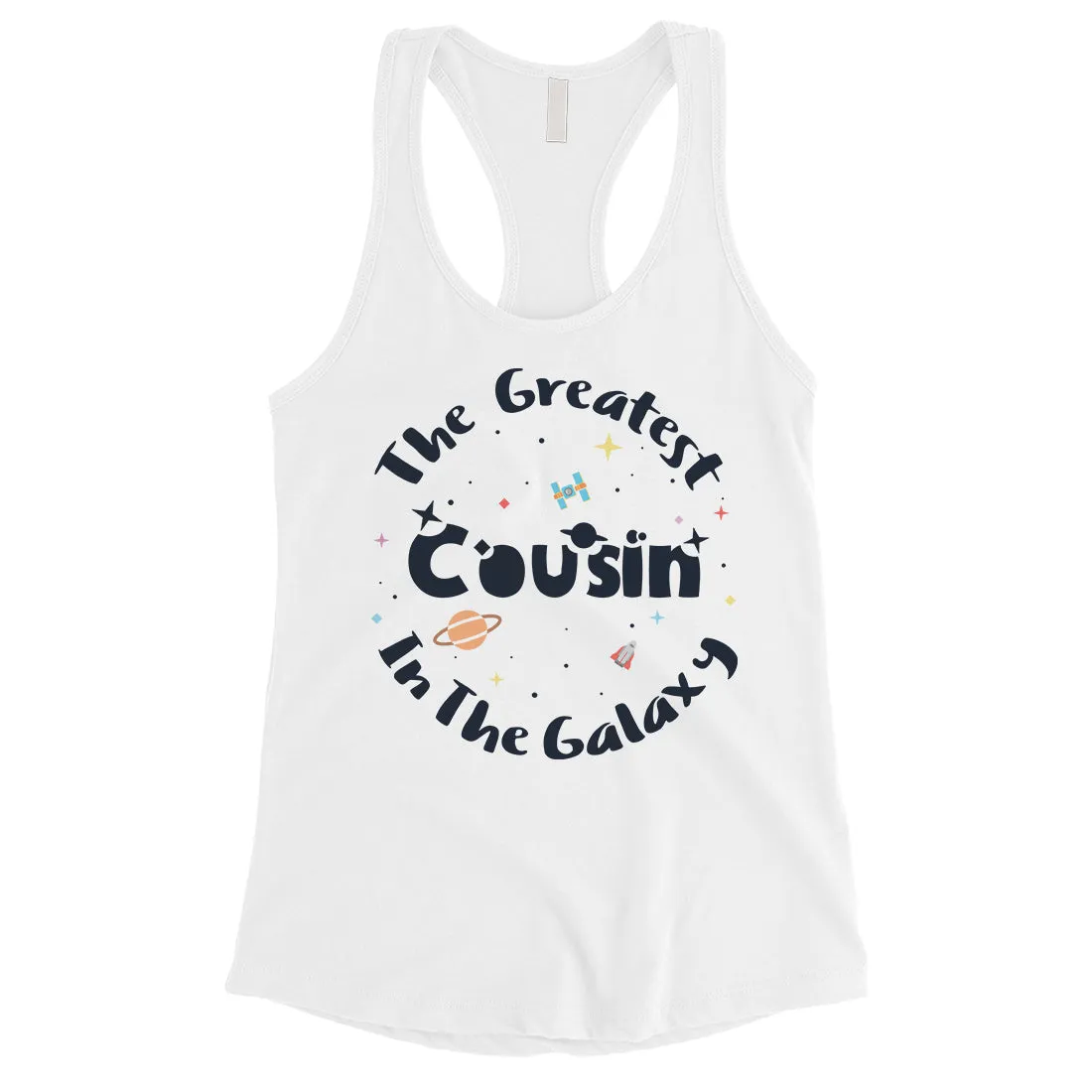 The Greatest Cousin Womens Cute Workout Tank Top Gift For Cousin