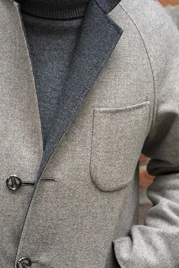 The Weekend reversible overcoat-single breasted *LAST PIECE*