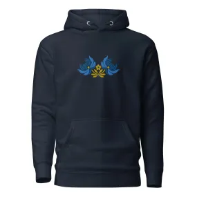 Ukrainian Folk Art Embroidered Hoodie