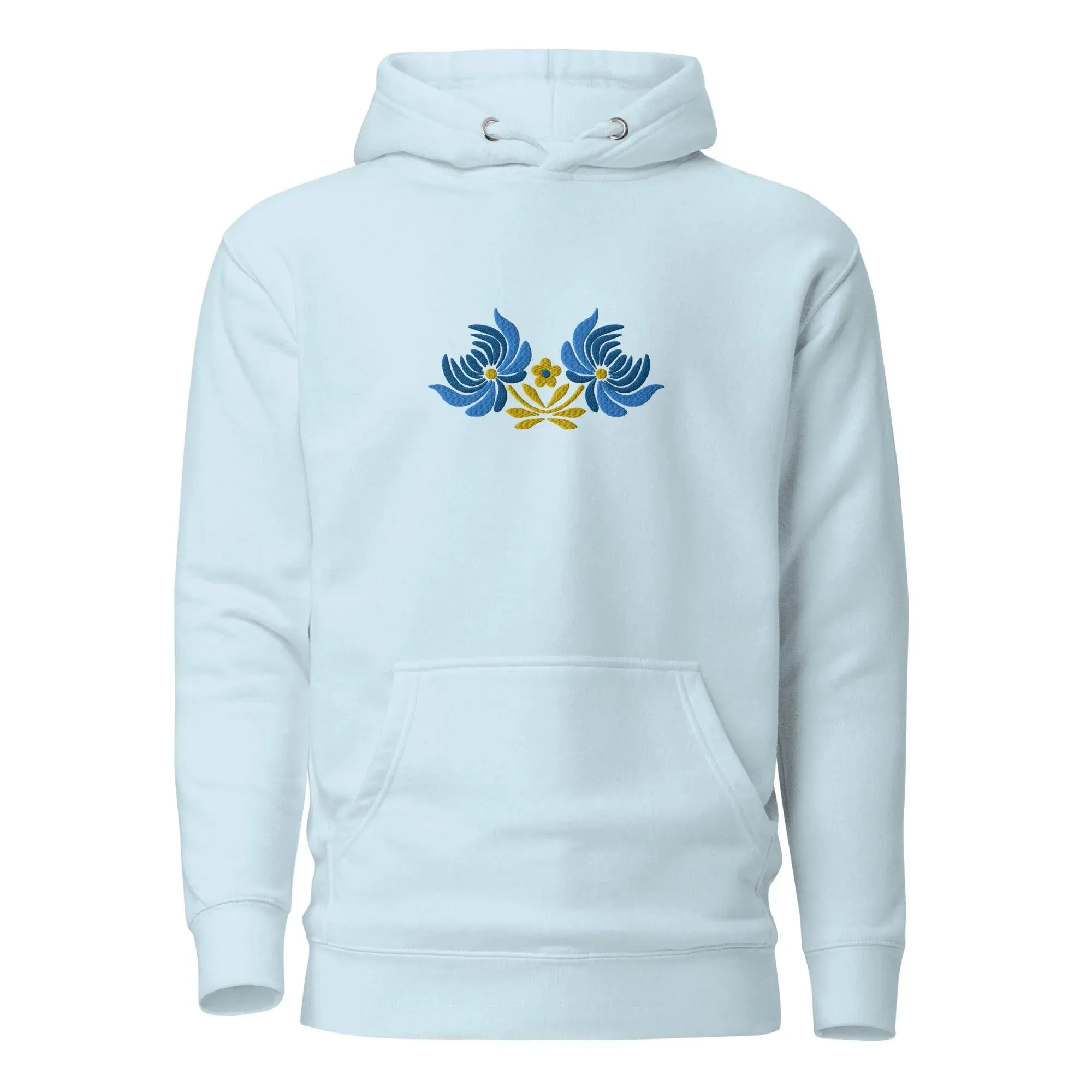 Ukrainian Folk Art Embroidered Hoodie