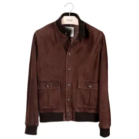 VALSTAR Lined Suede Jacket CAFFE