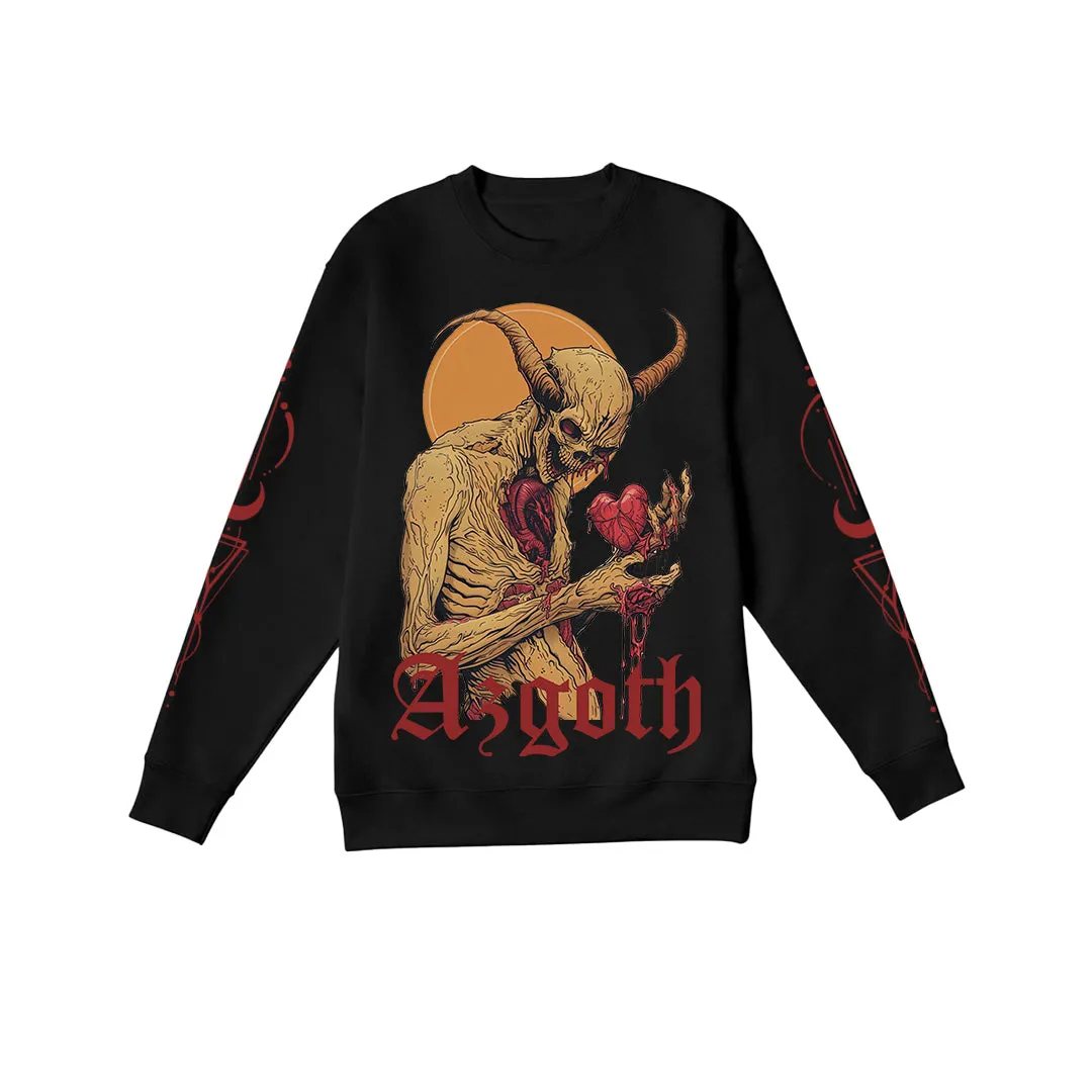 Vintage Evil Heart Gothic Sweatshirt