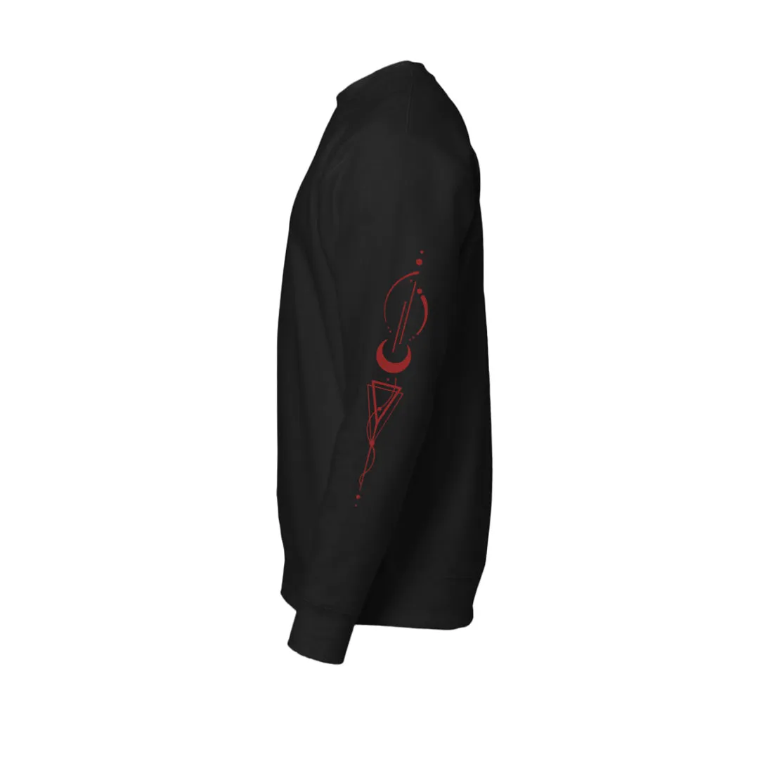 Vintage Evil Heart Gothic Sweatshirt