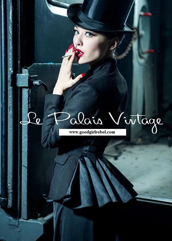 Vintage Retro thin waist peplum 100% woolen tail overcoat jacket- Jaki