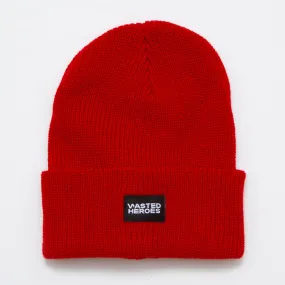 Wasted Heroes - Beanie - Red
