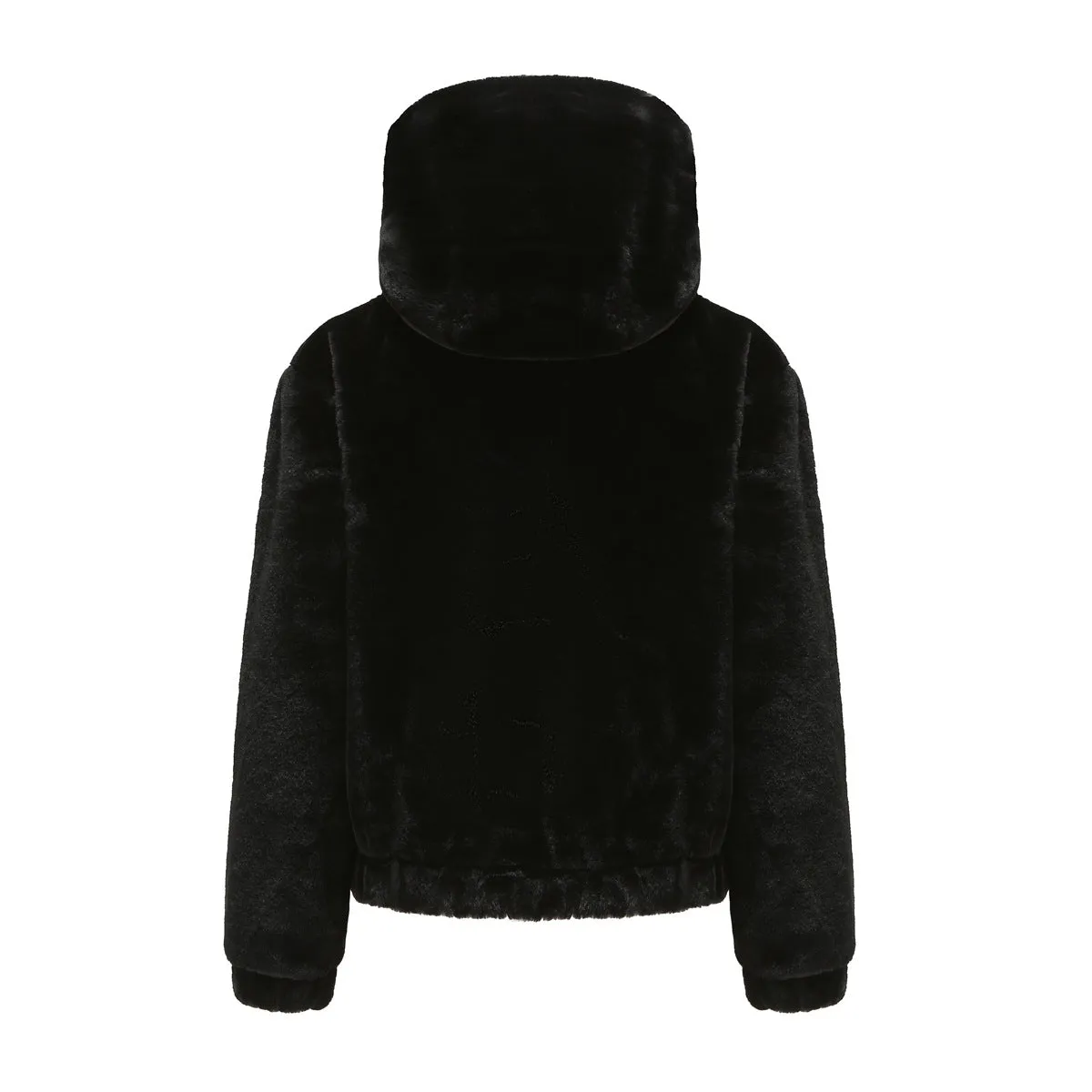 Women's Hooded Faux Fur Jacket