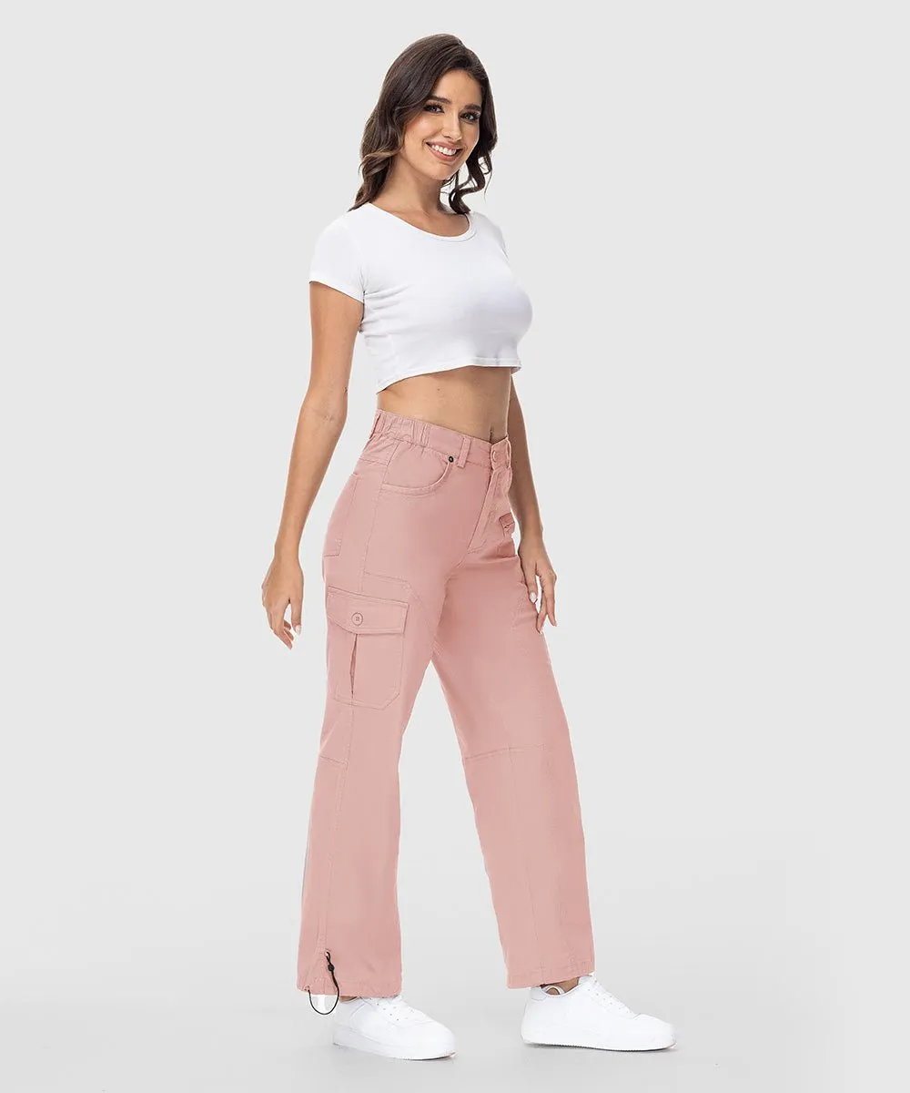 Women's Loose Straight Leg Hiking Cargo Pants