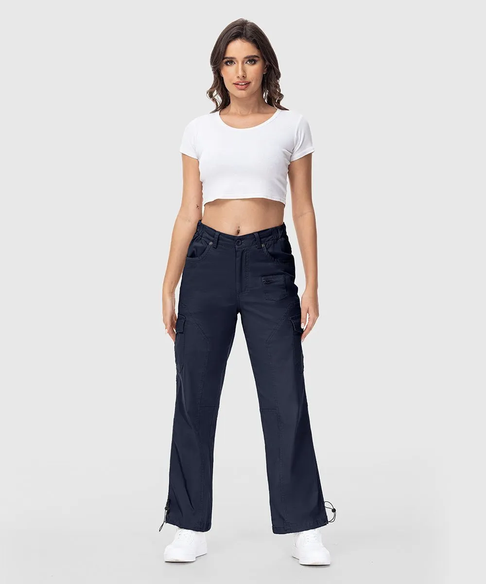 Women's Loose Straight Leg Hiking Cargo Pants