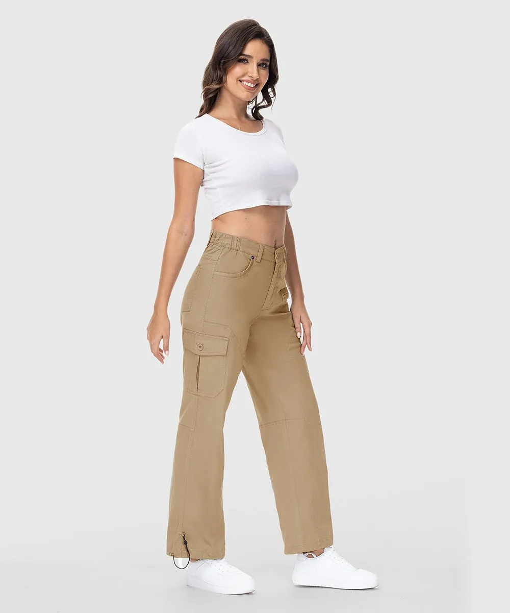 Women's Loose Straight Leg Hiking Cargo Pants