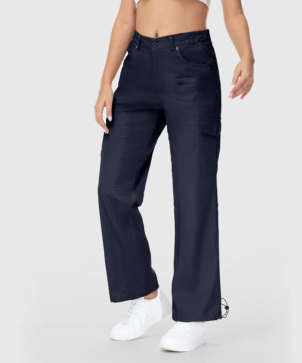 Women's Loose Straight Leg Hiking Cargo Pants