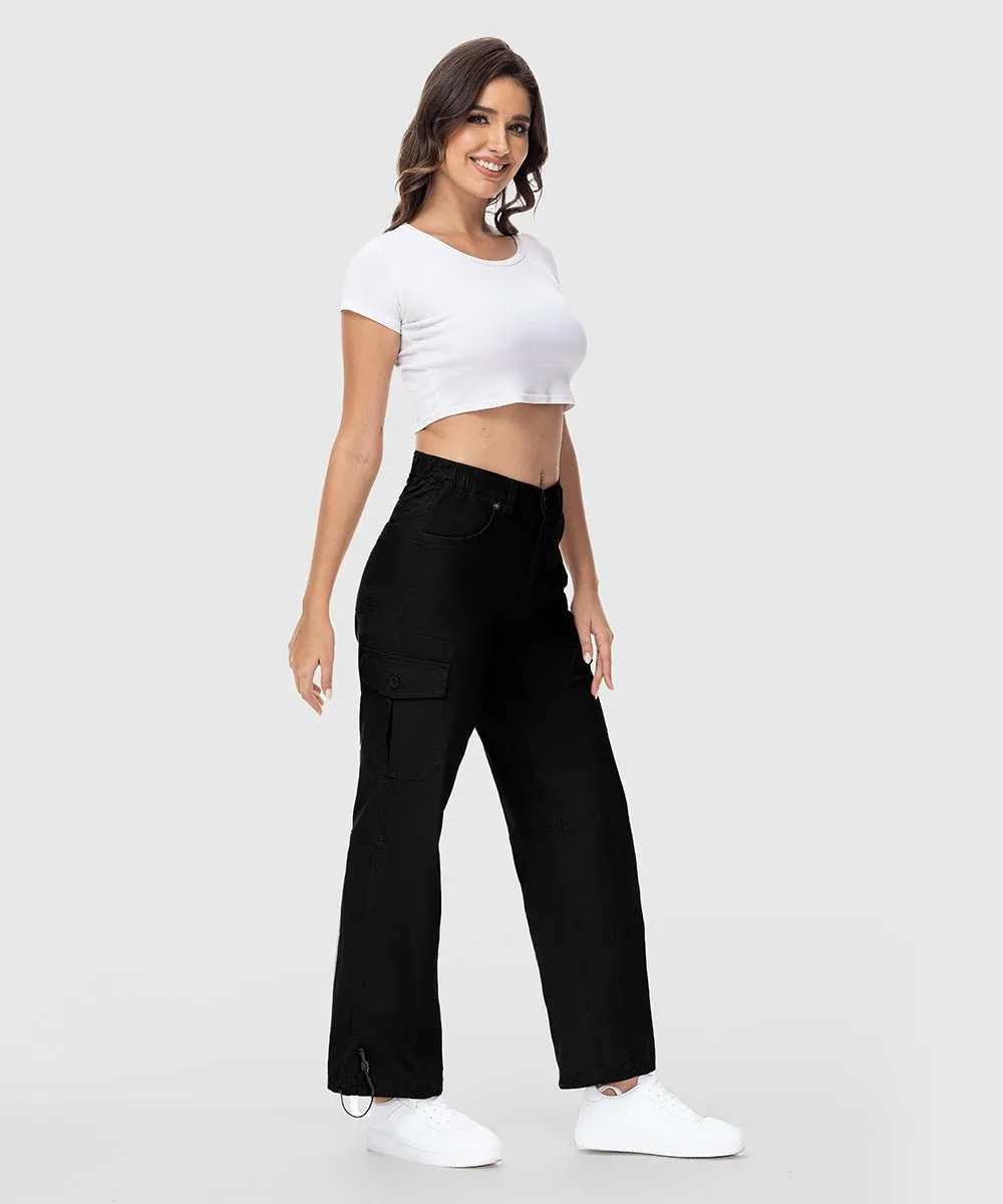 Women's Loose Straight Leg Hiking Cargo Pants