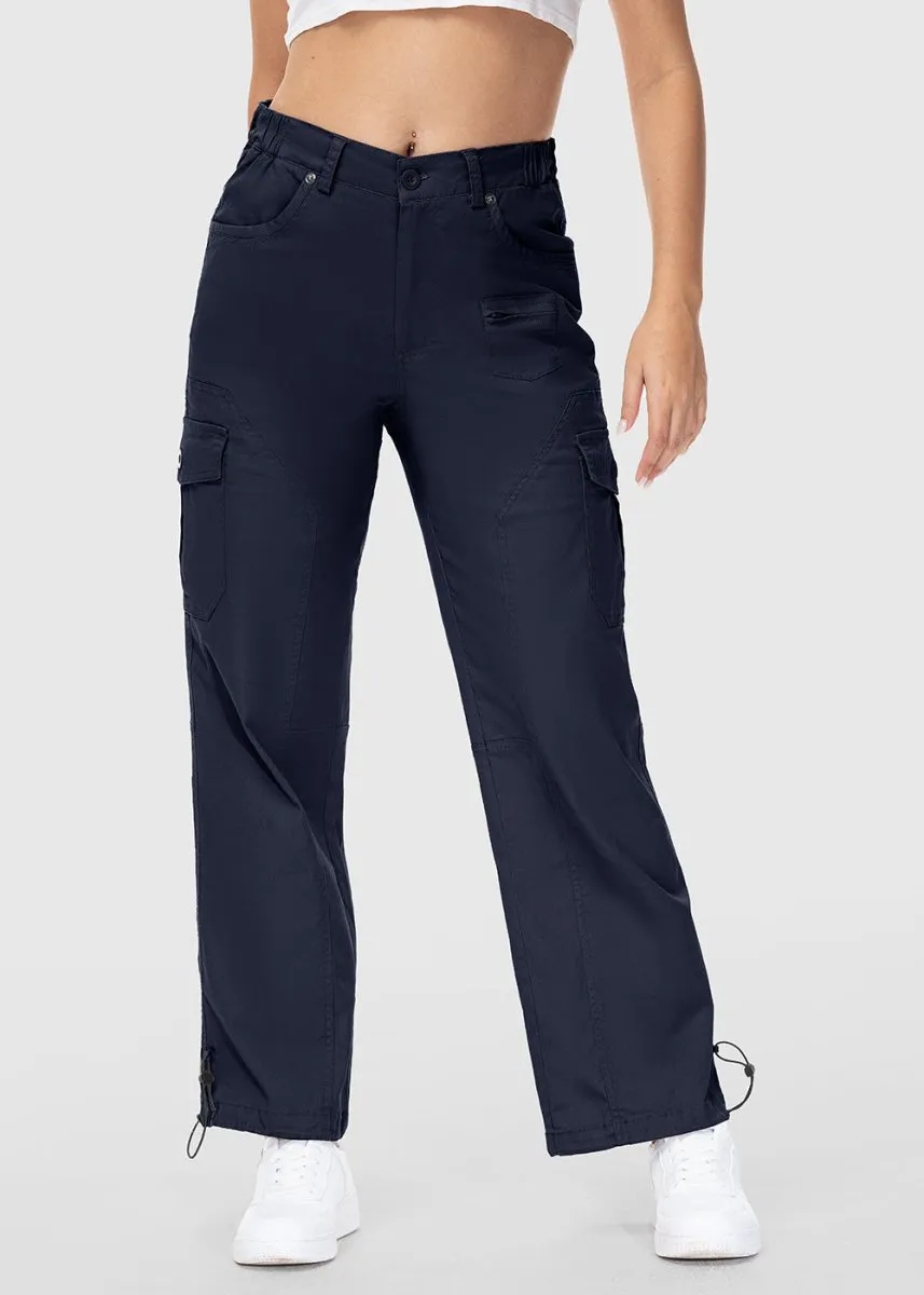 Women's Loose Straight Leg Hiking Cargo Pants