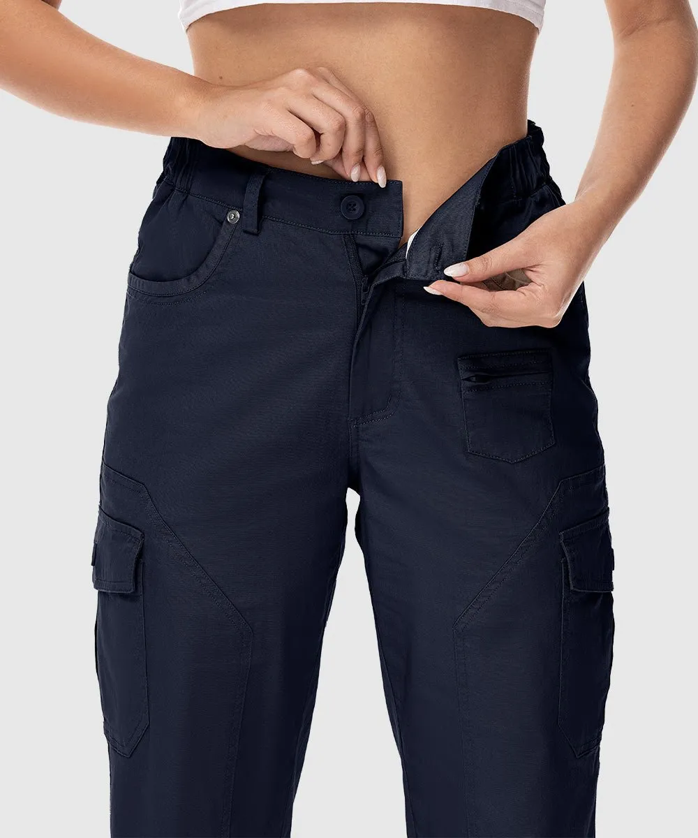Women's Loose Straight Leg Hiking Cargo Pants