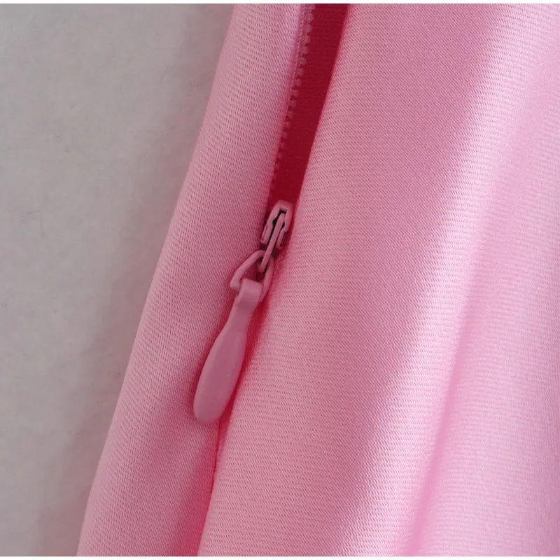 Women's Satin Camisole Slip Dress