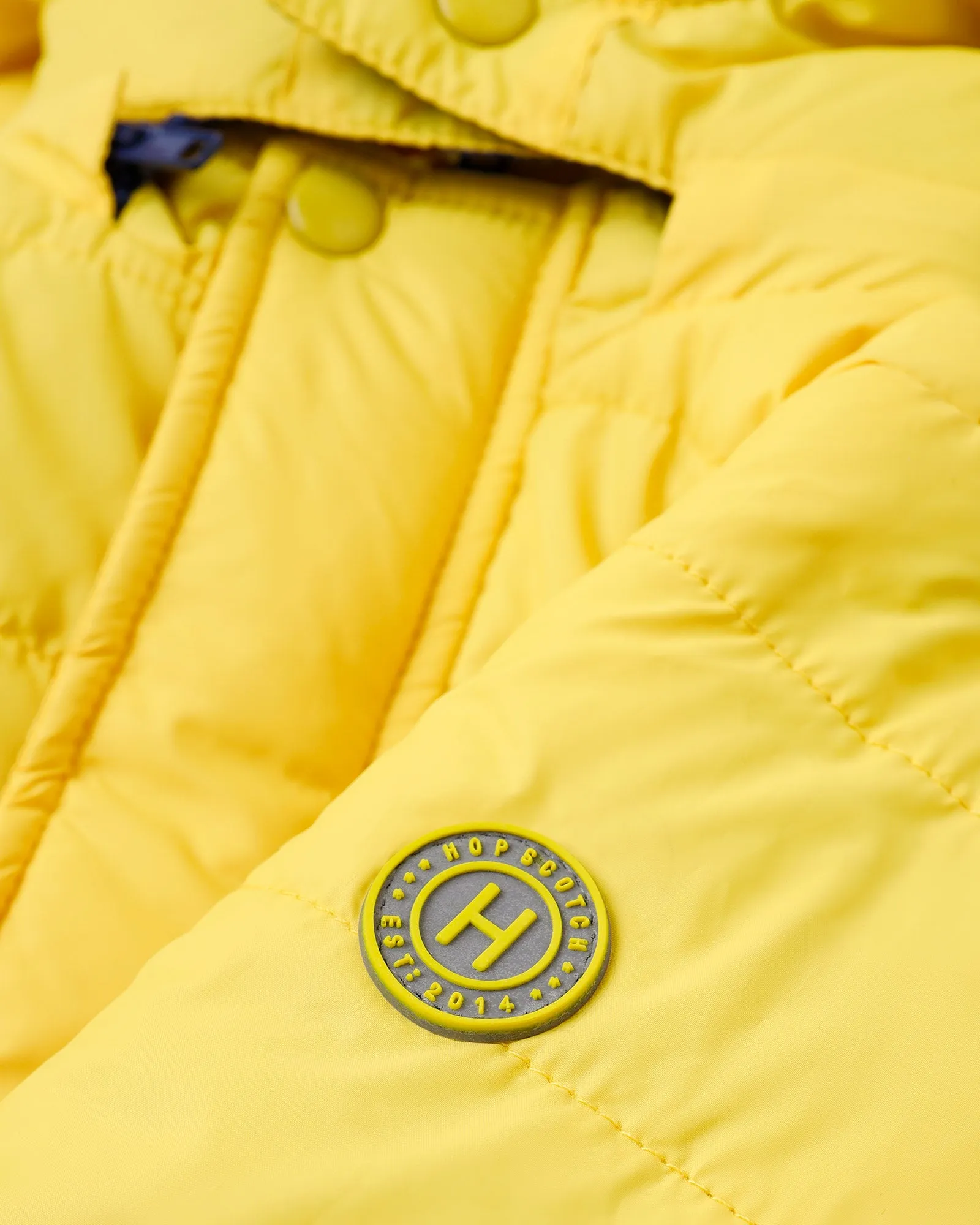 Yellow Puffer Jacket
