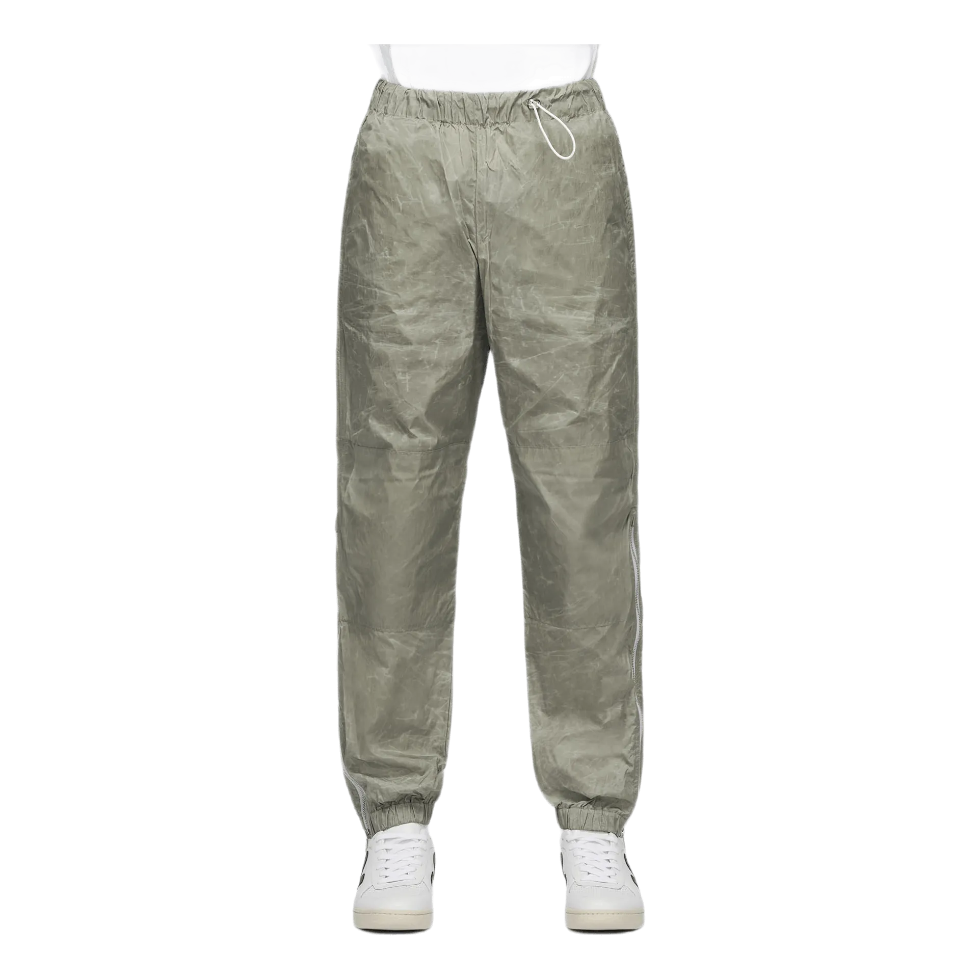 Zipped Trousers Khaki